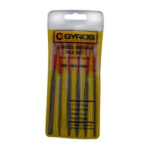 Gyros 5-1/2 in. Needle File Set (6-Piece)