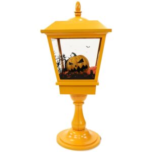 Haunted Hill Farm 25 in. Orange Tabletop Jack-O-Lantern with Animation