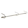 Haute Decor MantleClip Stocking Silver Rod Stocking Holder (4-Pack)