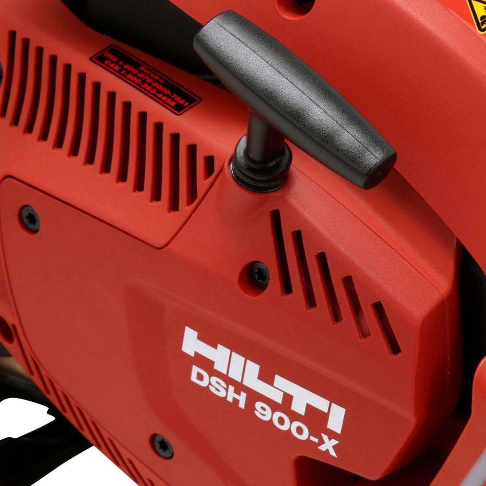 Hilti DSH 900X 90CC 16 in. Hand Held Gas Saw with Blades