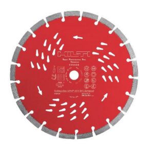 Hilti DCH 300-X 12 in. Electric Hand Held Diamond Saw Kit with EQD SPX Universal Blade, Twist Lock and Vac