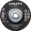 Hilti 7 in. x 1/4 in. x 5/8 in. 11 AG-D SP Type 27 with Hub Premium Zirconium Grinding Disc (10-Pack)