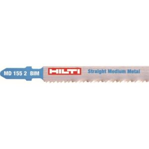 Hilti 6 in. 13 TPI MD 155 2 Bi-Metal T-Shank Premium Jig Saw Blade for Cutting Metals Up To 160 mm Thick (5-Pack)