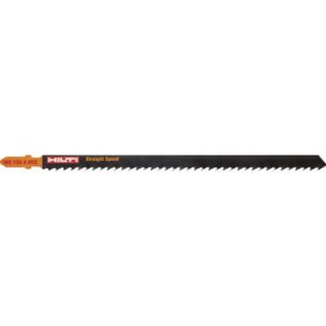 Hilti 6 in. 6 TPI WD 155 4 High Carbon Steel T-Shank Premium Jig Saw Blade for Cutting Wood Up to 160 mm Thick (5-Pack)