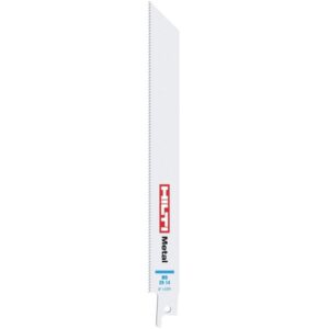 Hilti 8 in. x 14 TPI MB 20 Metal Cutting Reciprocating Saw Blade (5-Piece)