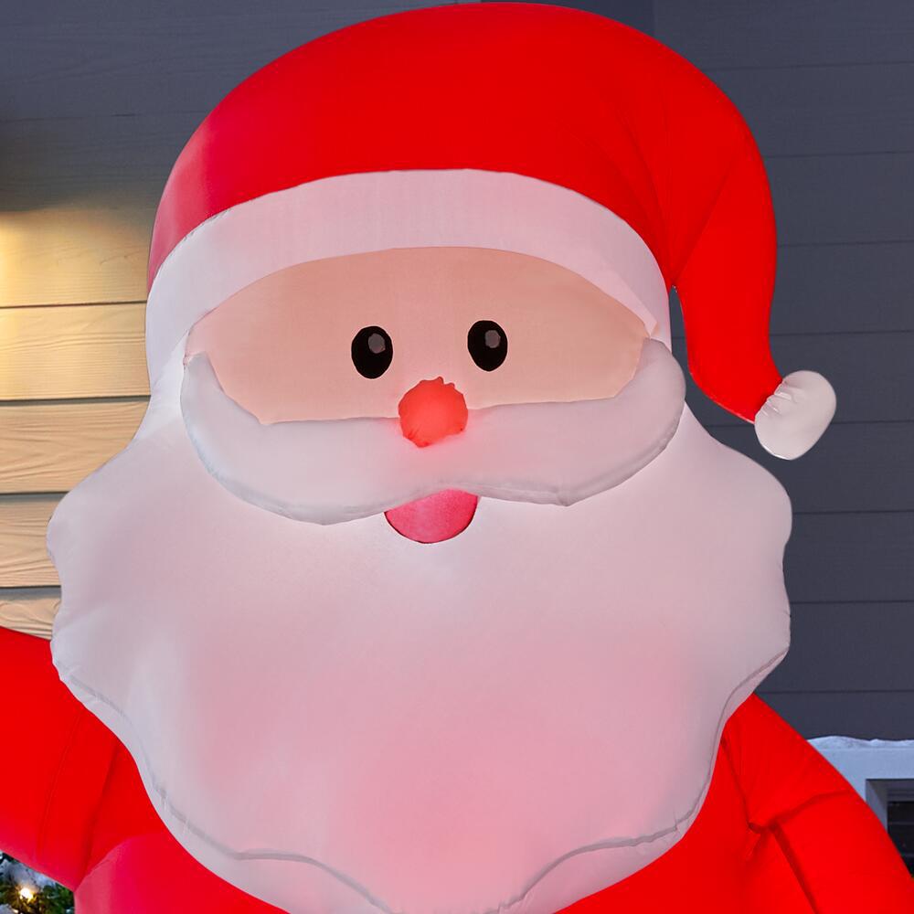 Home Accents Holiday 6.5 ft. Inflatable Santa