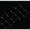 Home Accents Holiday 36 in. x 48 in. 50-Light Solar LED Multi-Color Net Light Set