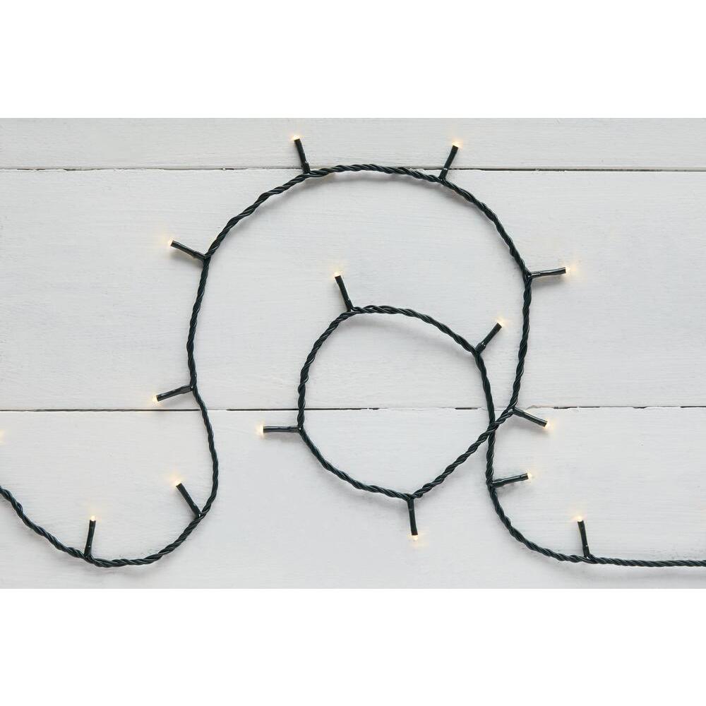 Home Accents Holiday 600-Light LED Warm White Micro Lights No Function Reel Packaging