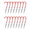 Home Accents Holiday 10 in. Candy Cane Pathway Lights (Set of 2)