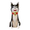 Home Accents Holiday 3 ft Adorable Dogs LED Husky
