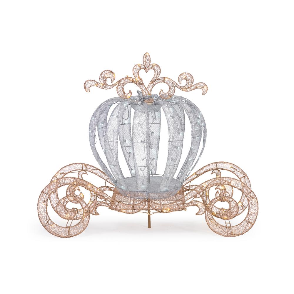 Home Accents Holiday 4 ft. LED Twinkling Carriage