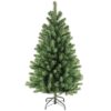 Home Accents Holiday 4.5 ft. North Valley Spruce Unlit Artificial Christmas Tree