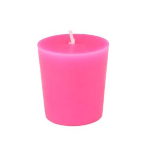 Zest Candle 1.75 in. Hot Pink Votive Candles (12-Box)