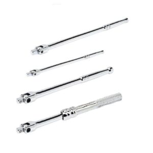 Husky 3/8 in. and 1/2 in. Drive Breaker Bar Set (4-Piece)
