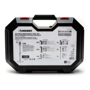 Husky 144-Position 1/4 in. and 3/8 in. Drive Mechanics Tool Set (125-Piece)