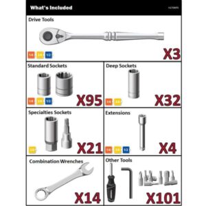 Husky Mechanics Tool Set (270-Piece)