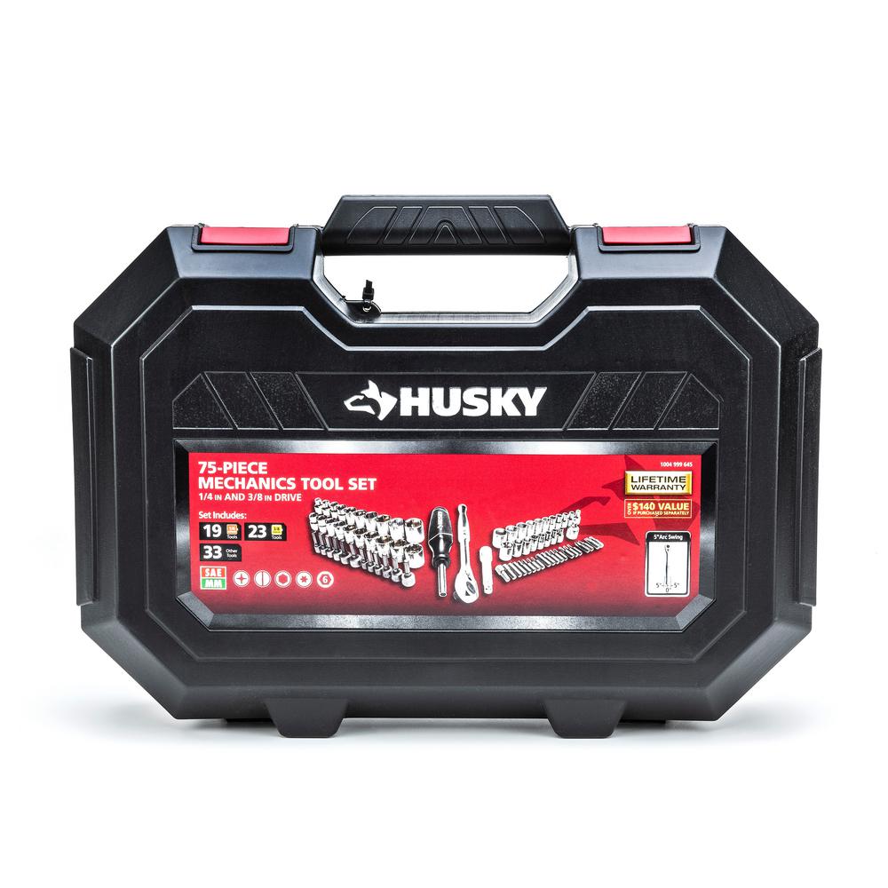 Husky Mechanics Tool Set (75-Piece)