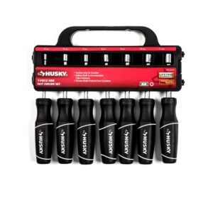 Husky Metric Cushion Grip Nut Driver Set (7-Piece)