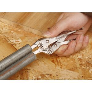 Husky 6.5 in. Long Nose 7 in. and 10 in. Locking Plier Set (3-Piece)