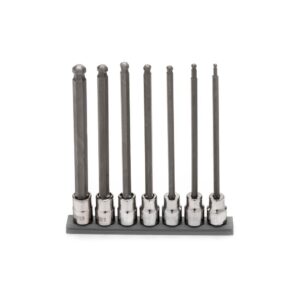 Husky Long Ball End Bit Socket Set Metric (7-Piece)