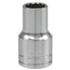 Husky 1/2 in. Drive 1/2 in. 12-Point SAE Standard Socket