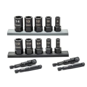 Husky SAE/Metric Dual Direction Extraction Set (14-Piece)