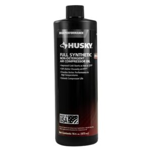 Husky 16 oz. 100% Full Synthetic Compressor Oil