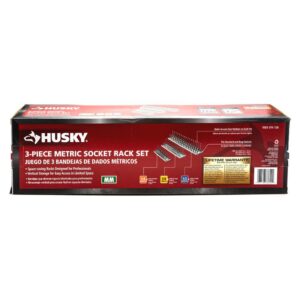 Husky Metric Socket Rack Set (3-Piece)