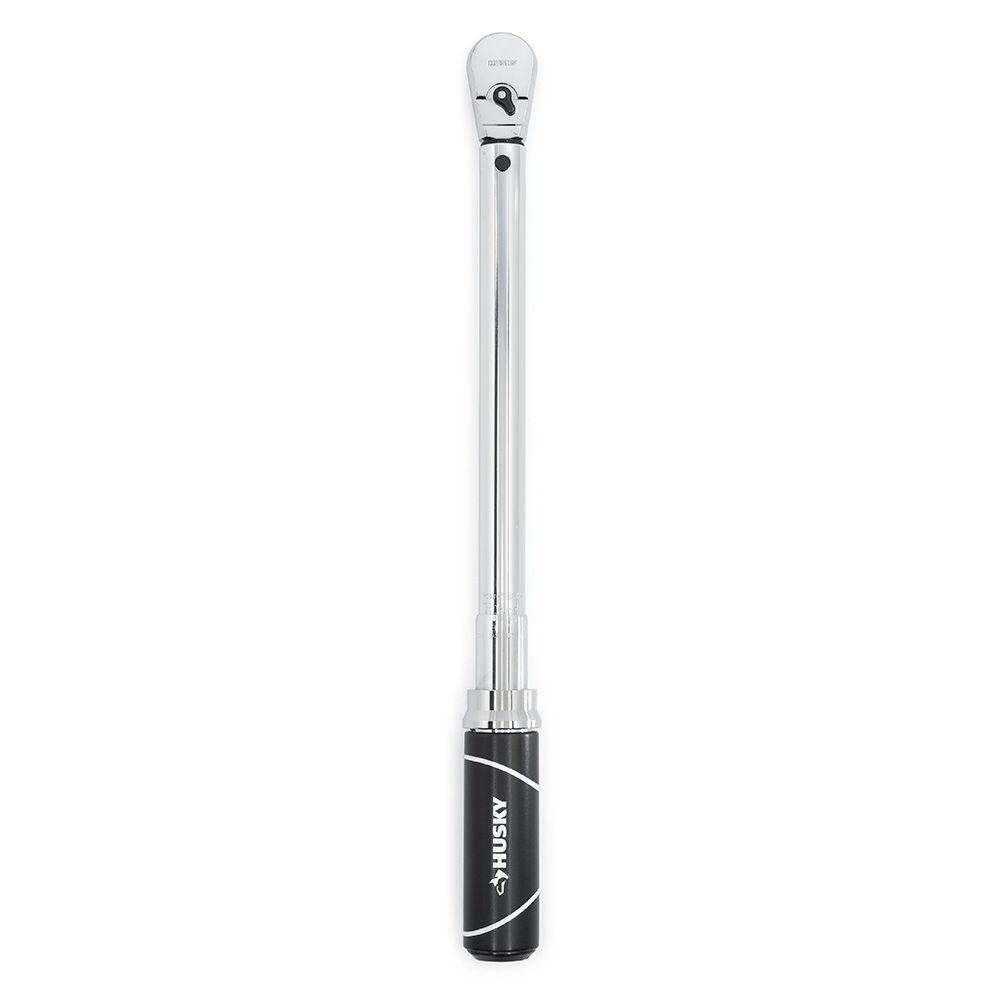 Husky 1/4 in., 3/8 in. and 1/2 in. Drive Torque Wrench Set (3-Piece)