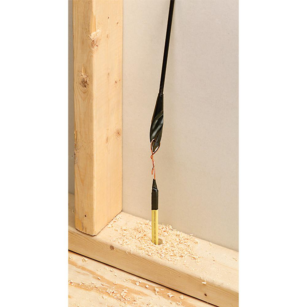 Ideal 3/4 in. x 54 in. 1/4 in. shank Screw Point Flexible Bit