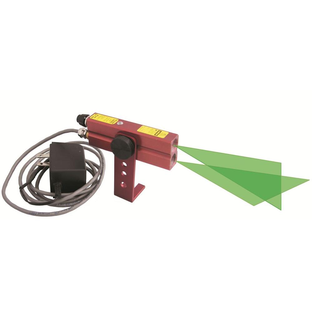 Johnson 110-Volt AC Green Industrial Alignment Cross-Line Laser Level