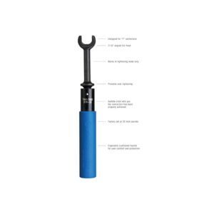 Jonard 7/16 in. 30 in./lb. Torque Wrench Full Head