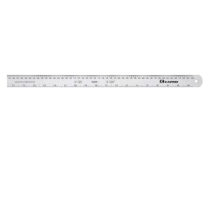 Kapro 12 in. Aluminum Ruler with Conversion Table