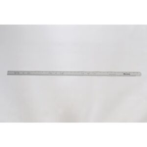 Kapro 36 in. Aluminum Ruler with Conversion Tables with English/Metric Graduations 1/16 and mm