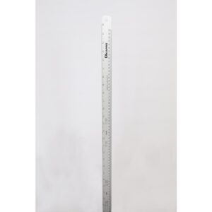 Kapro 36 in. Aluminum Ruler with Conversion Tables with English/Metric Graduations 1/16 and mm