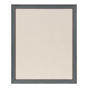 Kate and Laurel Kenwick Gray Pinboard Memo Board