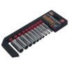 KING 1/4 in. Drive Deep Socket Set, Metric (10-Pieces)
