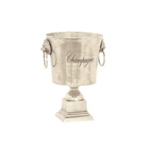 LITTON LANE 13 in. x 16 in. Rustic Silver Aluminum