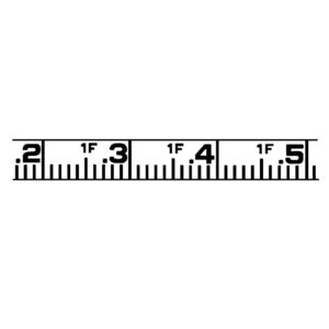 Lufkin 1/2 in. x 50 ft. Engineers Hi-Viz Orange Linear Fiberglass Tape Measure