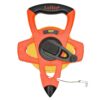 Lufkin 1/2 in. x 100 ft. Hi-Viz Orange Fiberglass Tape Measure