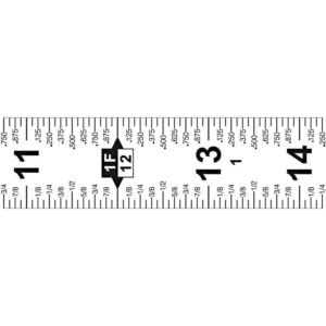 Lufkin 3/4 in. x 16 ft. Quikread Power Return Tape Measure