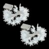 LUMABASE Battery Operated LED White String Lights - Snowflake (Set of 2)
