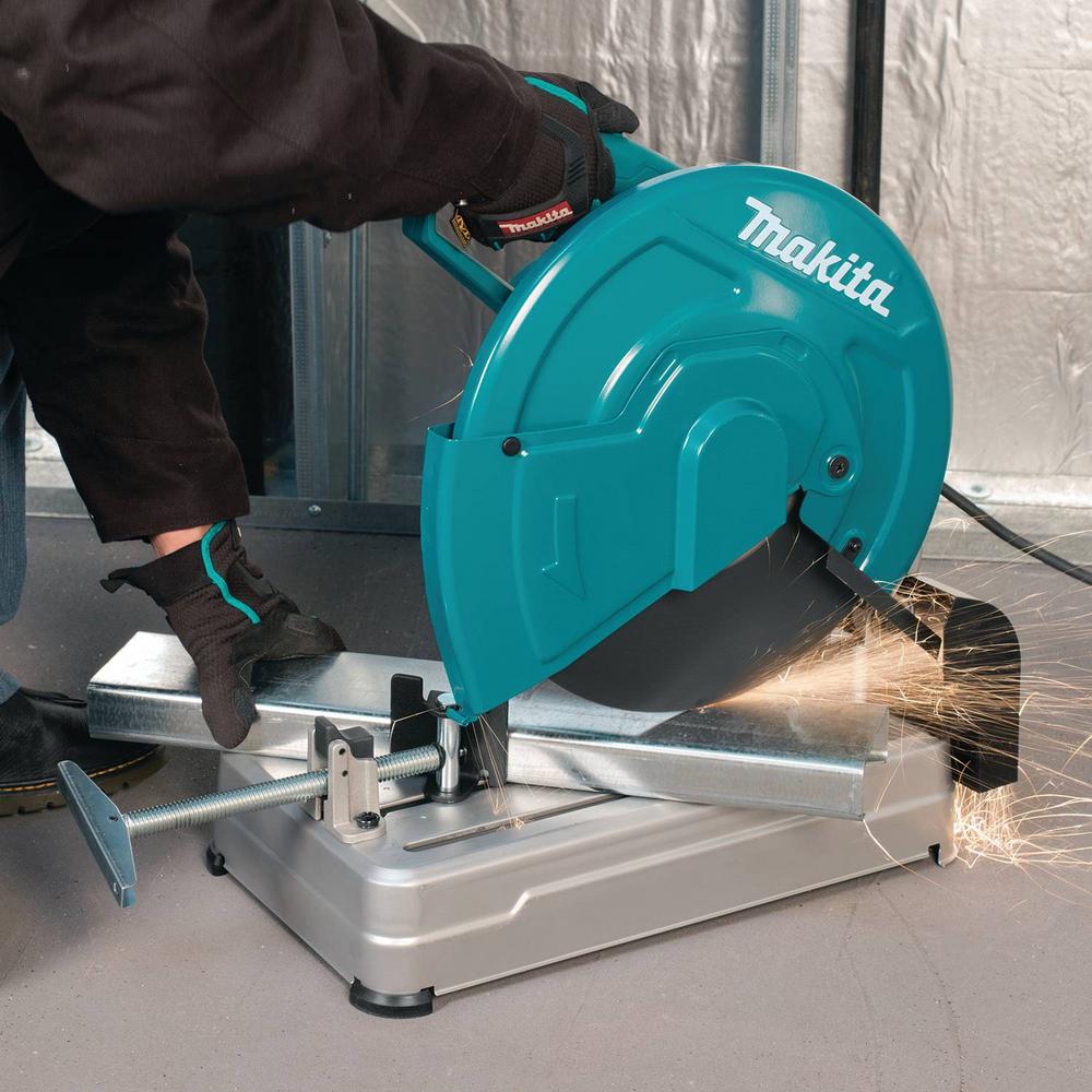 Makita 15 Amp 14 in. Cut-Off Saw with Tool-Less Wheel Change