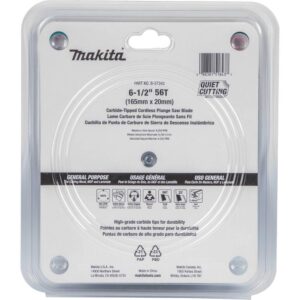 Makita 18-Volt X2 LXT (36-Volt) Brushless 6-1/2 in. Plunge Circular Saw with Bonus 6-1/2 in. 56T Carbide-Tipped Saw Blade