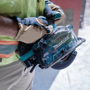 Makita 18-Volt 5-3/8 in. 5.0 Ah LXT Lithium-Ion Cordless Metal Cutting Saw Kit with Electric Brake and Chip Collector