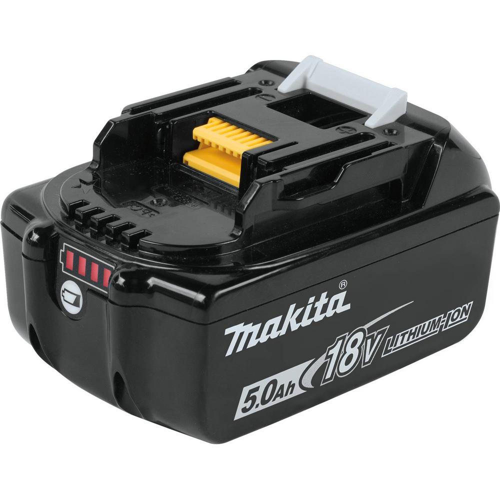 Makita 120 MPH 473 CFM 18-Volt X2 (36-Volt) LXT Lithium-Ion Brushless Cordless Blower Kit with 2 Batteries 5.0Ah and Charger