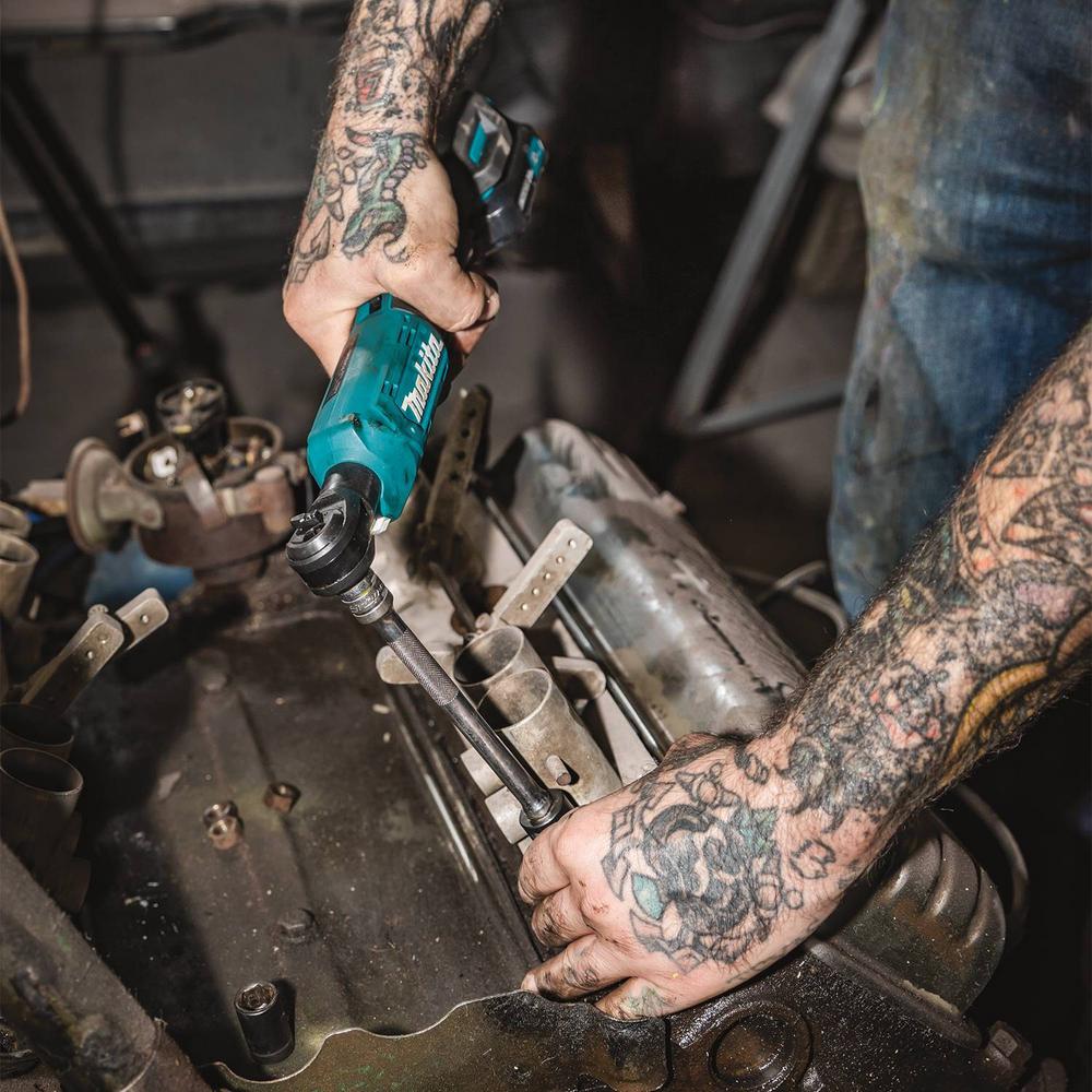 Makita 2.0 Ah 12-Volt MAX CXT 3/8 in./1/4 in. Sq. Drive Ratchet Kit with bonus 12-Volt MAX CXT 1/4 in. Sq. Drive Impact Wrench