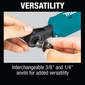 Makita 2.0 Ah 12-Volt MAX CXT 3/8 in./1/4 in. Sq. Drive Ratchet Kit with bonus 12-Volt MAX CXT 1/4 in. Sq. Drive Impact Wrench