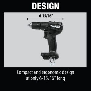 Makita 18-Volt LXT Lithium-Ion Sub-Compact Brushless Cordless 1/2 in. Hammer Driver Drill (Tool Only)