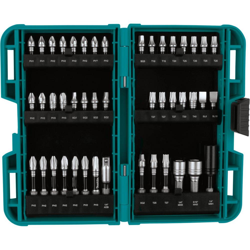 Makita 18-Volt LXT Brushless 4-Speed Impact Driver with ImpactXPS 10 Pc. Impact Socket Set and ImpactXPS 45 Pc. Impact Bit Set